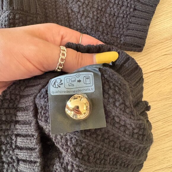 NWT Structured Knit Cardigan H&M - Picture 7 of 7